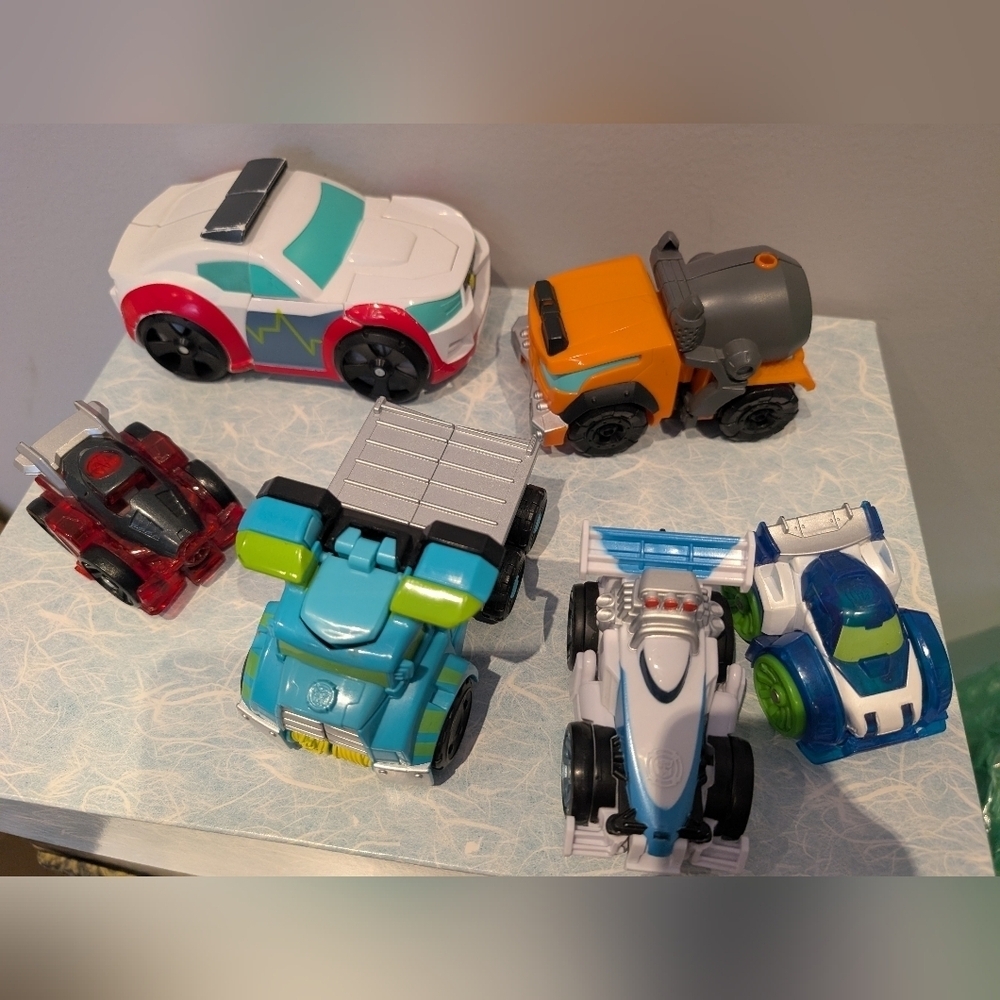 Lot Of Autobots Toy Car Set